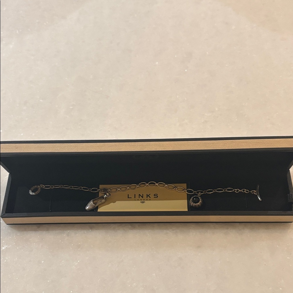 Links of London Silver  Charm and Bracelet